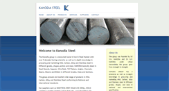 Desktop Screenshot of kanodiasteel.com